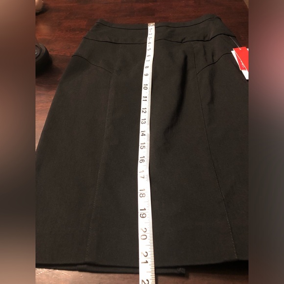 NWT XOXO Black Pencil Skirt Size 00 - Picture 10 of 10